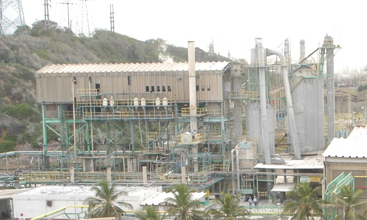 Planta de productos secados (polvo)